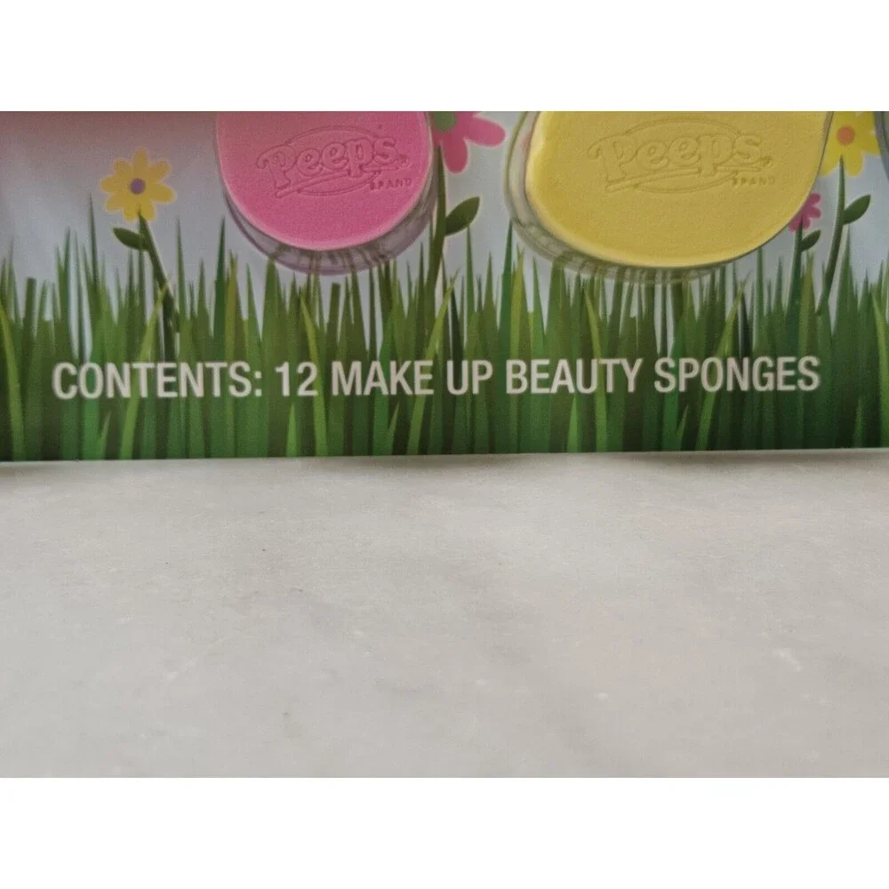 PEEPS Make up Beauty Sponges 12 piece set, NEW